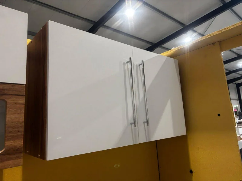 Hängeschrank Wotaneiche/weiß matt 100x34x57 cm