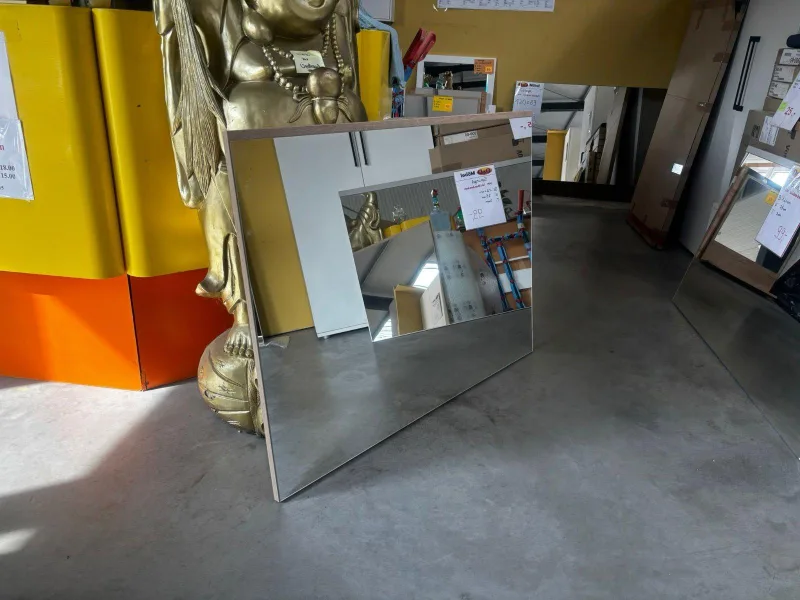 Garderobenspiegel Eichefarben 120x89 cm Wittenbreder