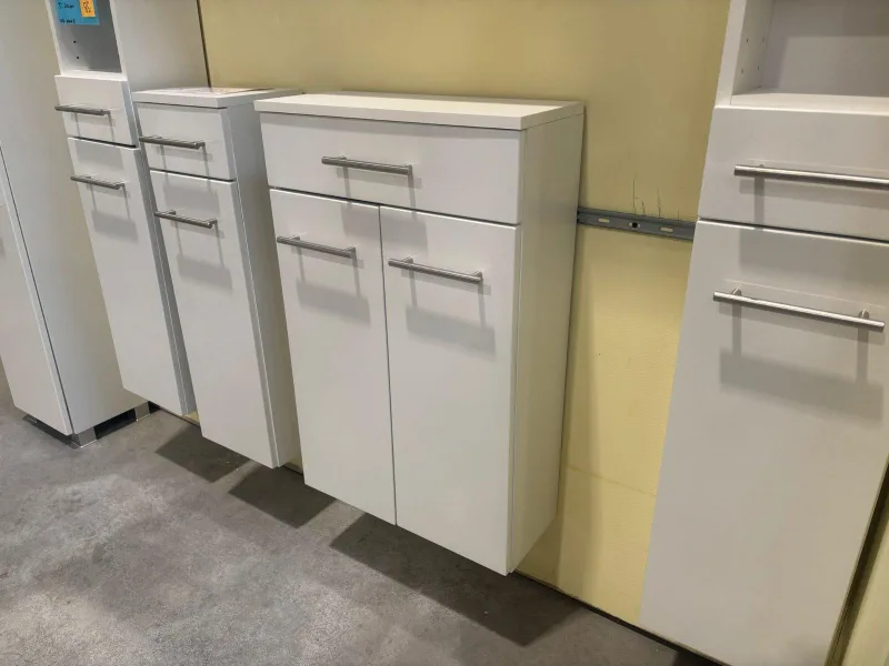 Hänge-Midischrank weiß Hochglanz 50x21x79 cm
