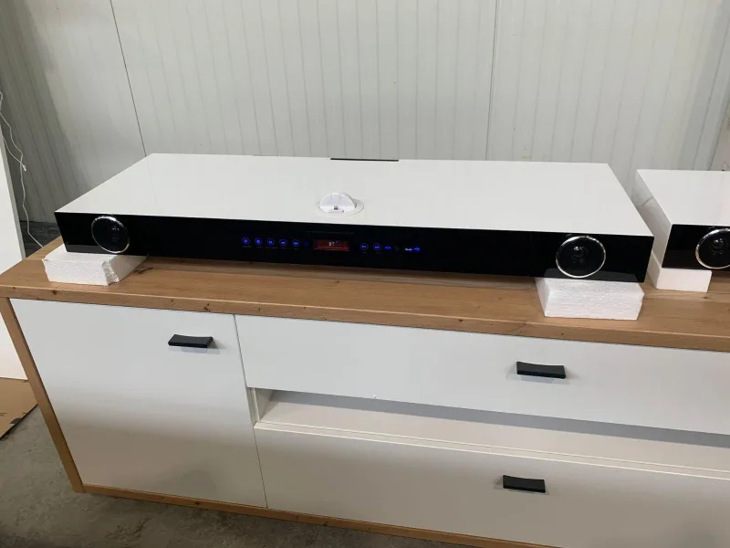 Soundbar 2.1 Bluetooth weiß hochglanz 100x35x8cm - Bild 2
