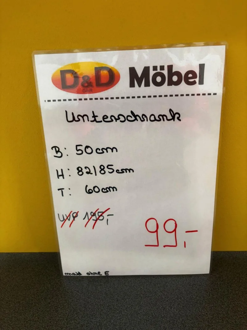 Küchenschrank Schubladenschrank weiß 50x60x85 cm - Bild 3