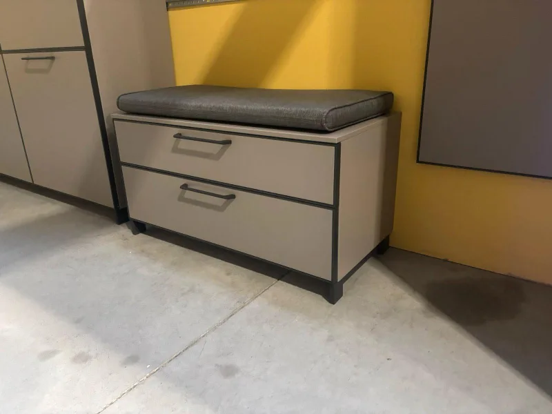 Schuhbank Lack matt 84x40x44cm