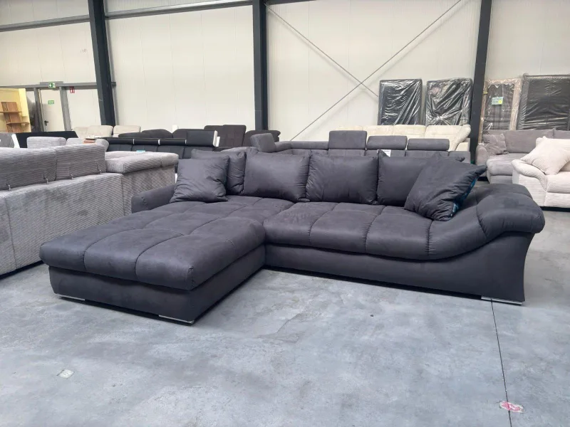 Ecksofa Alcantara Grau 230x335 cm - Bild 4